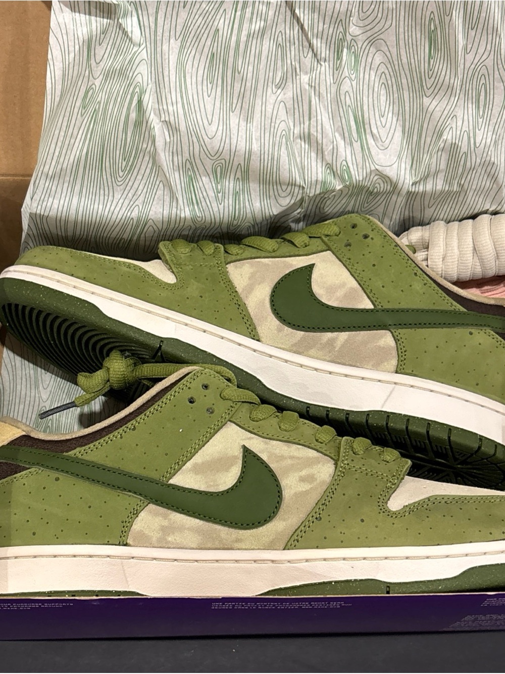 Size 12 - Nike Yuto Horigome x Dunk SB Low Asparagus “Matcha”